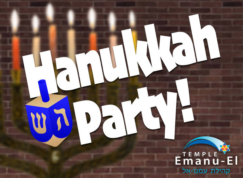 Banner Image for Temple Emanu-El Hanukkah Party