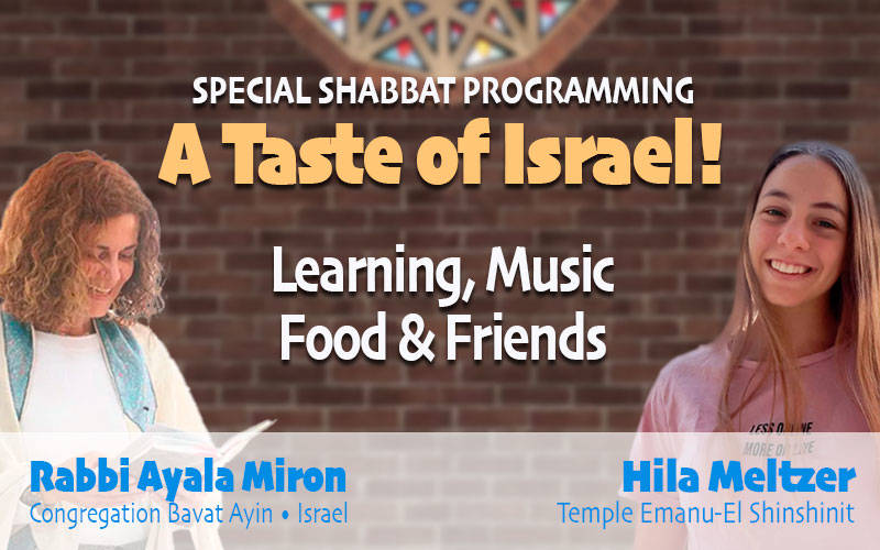 Banner Image for 'A Taste of Israel' Shabbat