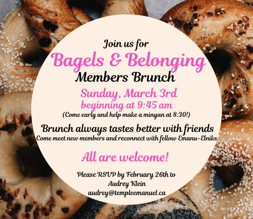 Banner Image for Bagels and Belonging